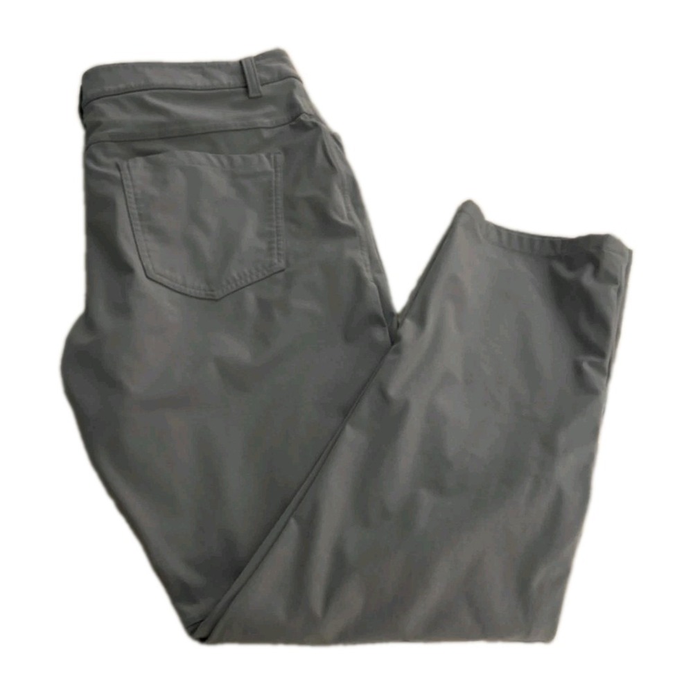 Lululemon ABC Classic Pants Gray 34 Men's Performance Stretch Casual Golf Pants